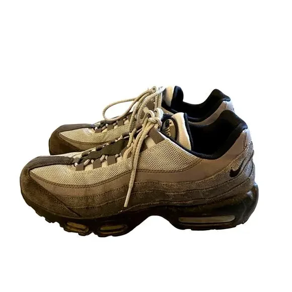 Nike Air Max 95 Mens 9.5 Essential Anthracite Sneakers Black Grey UK 8.5 EU43 - Picture 3 of 6